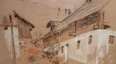 Bild Häuslerhof 1929 (Else von der Hellen)