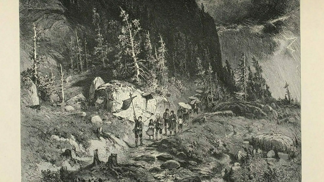 Partie am hohen Lantsch (von Richard Püttner)